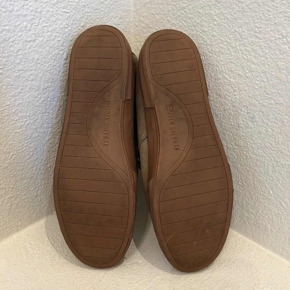 Ben Sherman Mens Brown Faux Suede Chukka‎ Desert Boots Sneakers Brown Size 10